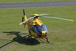 ADAC Luftrettung, D-HXAB, Eurocopter EC 135P2. Bonn-Hangelar (EDKB), 27.05.2023.