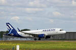 Aegean, Airbus A 320-271N, SX-NEF, BER, 18.05.2023