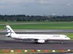 AEGEAN; nur noch wenige Minuten zum Start in Dsseldorf; 080904