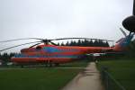 Aeroflot Mil Mi-6A RA-21133 in der Luftfahrtausstellung bei Hermeskeil im Jahr 2007 im strmenden Regen