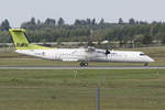 Air Baltic, YL-BAQ, Bombardier, DHC-8-402Q, 29.08.2018, BLL, Billund, Denmark 



