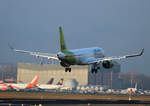Air Baltic, Airbus A 220-300, YL-CSA, TXL 05.03.2020