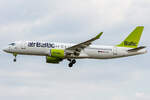 Air Baltic, YL-CSE, Airbus, A220-300, 16.08.2021, BER, Berlin, Germany
