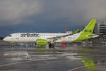 Air Baltic, YL-ABK, Airbus A220-371, msn: 55182, 26.März 2023, ZRH Zürich, Switzerland.