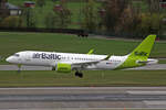 Air Baltic, YL-ABL, Airbus A220-371, msn: 55183, 26.März 2023, ZRH Zürich, Switzerland.