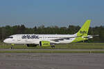 Air Baltic, YL-AAU, Airbus A220-371, msn: 55064, 01.Mai 2025, ZRH Zürich, Switzerland.