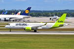 YL-ABL , airBaltic , Airbus A220-300 (BD-500-1A11) , München ,  Franz Josef Strauß  , 30.05.2025