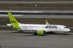 Air Baltic, YL-BTA, Airbus A220-371, msn: 55405, 07.März 2026, ZRH Zürich, Switzerland.