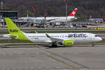 Air Baltic, YL-BTD, Airbus A220-371, msn: 55426, 03.April 2026, ZRH Zürich, Switzerland.