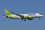 Air Baltic, YL-BTD, Airbus A220-371, msn: 55426, 23.April 2026, ZRH Z�rich, Switzerland.