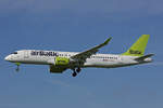 Air Baltic, YL-AAS, Airbus A220-300, msn: 55054, 17.Mai 2026, ZRH Z�rich, Switzerland.
