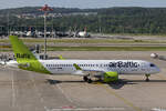 Air Baltic, YL-AAY, Airbus A220-371, msn: 55095, 25.Mai 2026, ZRH Z�rich, Switzerland.