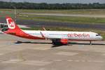 Airbus A321-211(W) - AB BER Air Berlin - 6629 - D-ABCP - 17.08.2016 - DUS