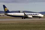 Ryanair, EI-DHB, Boeing, B737-8AS, 28.11.2009, BSL, Basel, Switzerland     