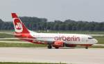 AIRBERLIN Boeing 737-76Q D-ABAA Flughafen Mnchen 01.09.2010