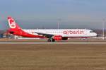 D-ABCI / Air Berlin / A321-211 beim Start in MUC nach Palma de Mallorca (PMI) 28.12.2013