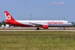 D-ALSA / Air Berlin / A321-211 beim Start in MUC nach Antalya (AYT) 07.06.2014