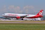 D-ABCF / Air Berlin / A321-211 in MUC bei der Landung aus Catania (CTA) 03.07.2014