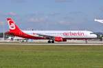 D-ABCA / Air Berlin / A321-211 beim Start in MUC nach Palma de Mallorca (PMI) 28.08.2014