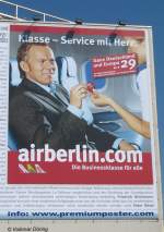 airberlin-Plakat  Ganz Deutschland und Europa ab 29   - 25.03.2007
