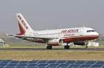 D-ABGC, A319, Saarbrcken EDDR/SCN, 21.03.09, Air Berlin A319 is leaving Saarbrcken on another flight to the German capital Berlin (EOS50D + Sigma 50-500)