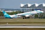 Air Dolomiti Embraer ERJ-195LR (ERJ-190-200 LR) I-ADJT, cn(MSN): 19000606,
Flughafen München, 21.08.2018.