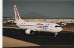 EC-III, Boeing 738, MSN: 30284, LN: 1233, Air Europa, Arrecife Lanzarote Airport, xx/09/2004.