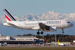 Air France, F-GRHF, Airbus, A319-111, 06.11.2021, MXP, Mailand, Italy