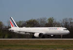 Air France, Airbus A 321-212, F-GTAJ, BER, 17.04.2022