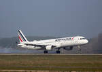 Air France, Airbus A 321-212, F-GTAD, BER, 10.04.2023