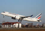 Air France, Airbus A 220-300, F-HPNG, BER, 28.01.2024