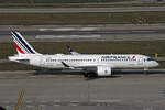 Air France, F-HOZB, Airbus A220-371, msn: 55415,  La Ciotat , 07.März 2026, ZRH Zürich, Switzerland.