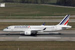 Air France, F-HPND, Airbus A220-371, msn: 55232,  Porto-Vecchio , 07.März 2026, ZRH Zürich, Switzerland.