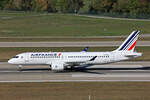 Air France, F-HPNX, Airbus A220-371, msn: 55390,  Thonon-les-Bains , 03.Oktober 2026, ZRH Z�rich, Switzerland.