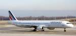 AIRFRANCE Airbus  A 321-212 F-GTAY Flughafen Mnchen 12.01.2012