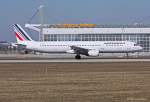 Air France, F-GTAI, A321-212 beim Start in MUC nach Paris (CDG) 16.03.2013