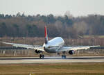 Air Serbia, Airbus A 319-132, YU-APK, BER, 18.03.2023
