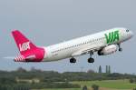 LZ-MDM, A320, Saarbrcken EDDR/SCN, 28.08.07, Air VIA A320 takes off on another flight to Burgas/Bulgaria (EOS350D + Sigma 50-500)