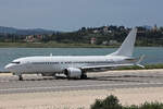 Ascend Airways, G-CRUX, Boeing B737-8MAX, msn: 44863/7085, 23.Mai 2025, CFU Corfu, Greece.