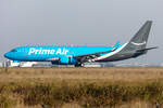 ASL (Amazon Prime Air), EI-AZA, Boeing, B737-96N-BCF, 10.10.2021, CDG, Paris, France