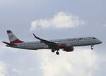 Austraian Airlines, ERJ-195-200LR, OE-LWO, BER, 06.04.2026