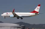 Austrian Airlines, OE-LNP, Boeing, B737-8Z9, 19.09.2010, BCN, Barcelona, Spain 




