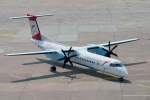 Bombardier Dash 8Q-400 der Austrian Arrows am Flughafen Hannover-Langenhagen (07.05.2006)