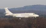 Bertelsmann Aviation, Dassault Falcon 2000EX, D-BOOK, Dusseldorf International Airport(DUS), 22.12.2021