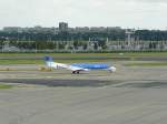 BMI (British Midland) G-RJXO Embraer-145MP fotografiert in Amsterdam Schiphol 20-07-2008.