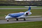 BMI Regional Embraer ERJ-135 G-RJXJ nach der Landung in Hamburg Fuhlsbttel am 02.05.13