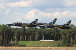 Breitling Jet Team No. 3, 5, 6. Aero L-39C Albatros. Belgian Air Force Days, 07.09.2018, Kleine Brogel Airbase. 