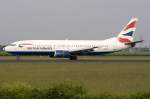British Airways, G-GBTB, Boeing, B737-436, 21.05.2009, AMS, Amsterdam, Netherlands 

