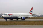British Airways, G-DOCY, Boeing 737-436, msn: 25844/2514, 15.Januar 2005, GVA Genève, Switzerland.
