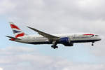 British Airways, G-ZBJJ, Boeing 787-8, msn: 60629/708,  Paul Jarvis , 20.März 2021, ZRH Zürich, Switzerland.